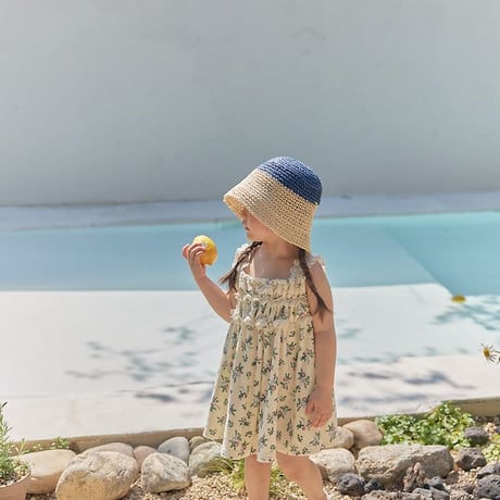 [予約] Casa two-tone bucket hat / OREN by Hibyebebe