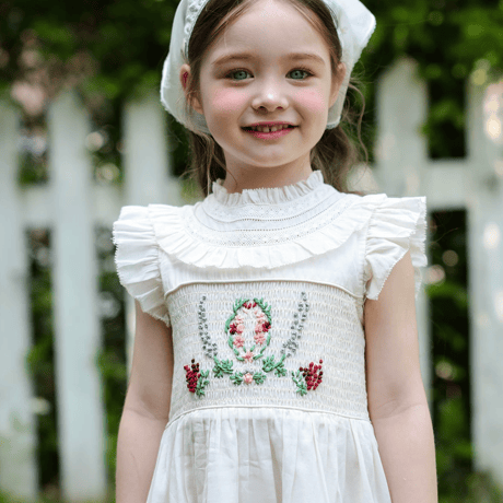 [予約] Heirloom Embroidery Dress