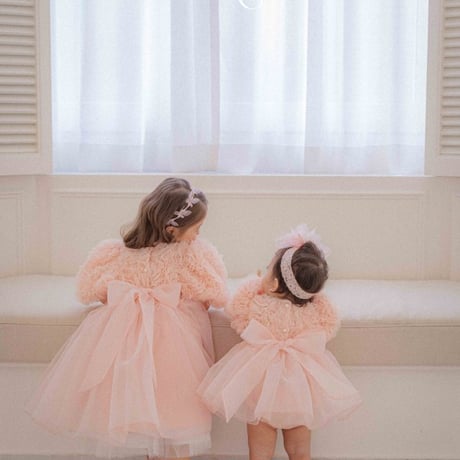 [即納] Blossom Rose dress / OREN by Hibyebebe  (S、M size のみ)