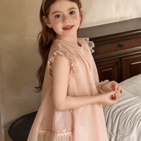 [予約] Blush Fairy Layer Dress/ Little Time