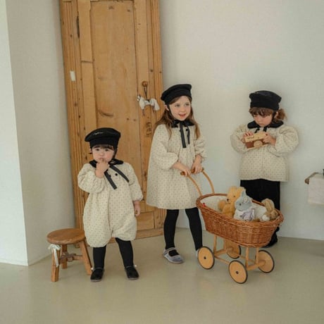 [即納] Bebe) Noel Sailor Padded Suit / OREN by Hibyebebe(S sizeのみ)