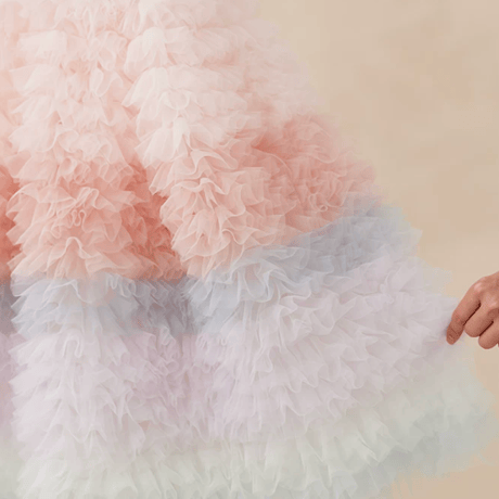 [予約] Cotton Candy Cancan Dress