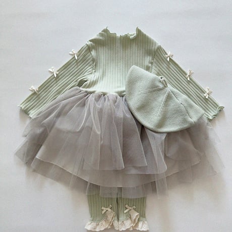 [即納]  Camellia Dress / Aosta （　Ivory XL＿のみ）