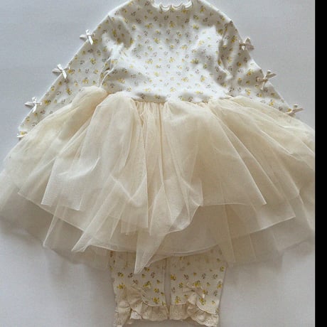 [即納]  Camellia Dress / Aosta （　Ivory XL＿のみ）