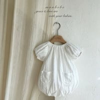 [予約] Knit balloon suit / Monbebe