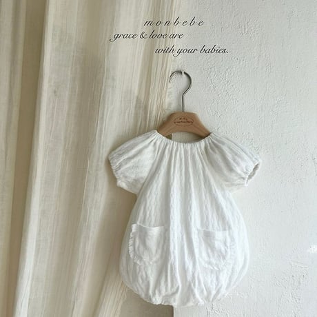 [予約] Knit balloon suit / Monbebe