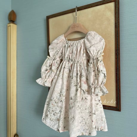 [即納] Misty eyelet ops/ Monbebe （Pink S_ size のみ）