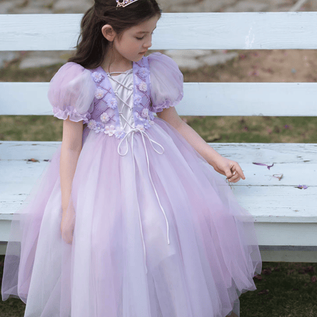 [予約] Lavender Bloom Dress