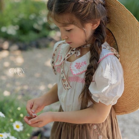 [予約] Brisa Jumper Skirt / OREN by Hibyebebe