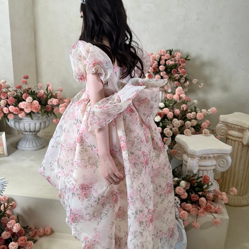 予約] Flower garden dress | Mimiel