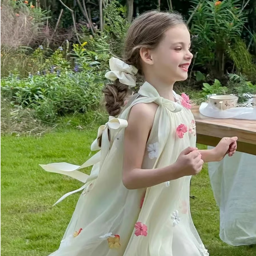 予約] happy garden flower dress(100~mom size) |