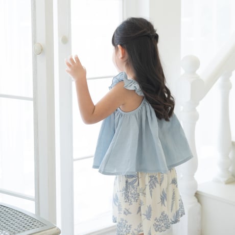[即納] Celine skirt/ Eclaireclair （ Blue S _ size のみ）