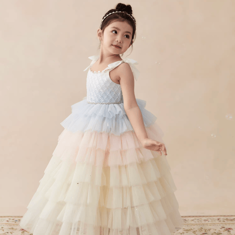 [予約] rainbow fairy tutu dress