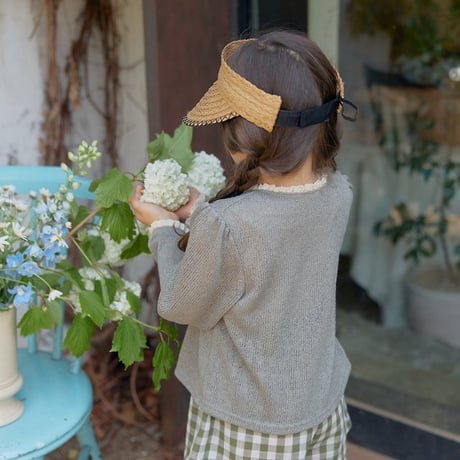 [予約] Siero corn cardigan / OREN by Hibyebebe