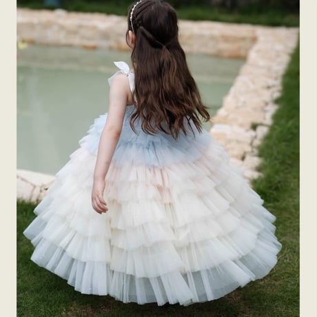 [予約] rainbow fairy tutu dress