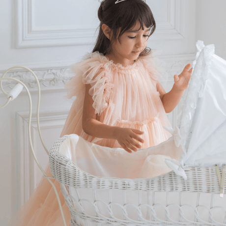 [予約] Rosy flora sha dress (Rosy pink)