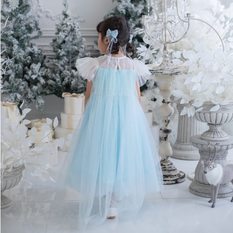 [即納] princess blue snow dress ( 2 _ size のみ)