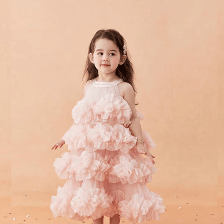 [即納] Bloom Tulle Dress  (  110_ size のみ )
