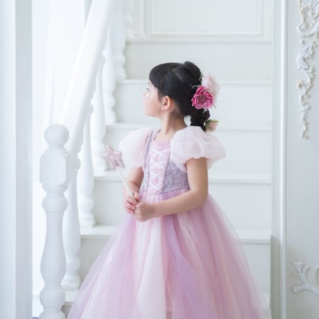[即納] princess pink forest dress  (100 size のみ)