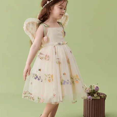 [予約] Butterfly Garden Tulle Dress