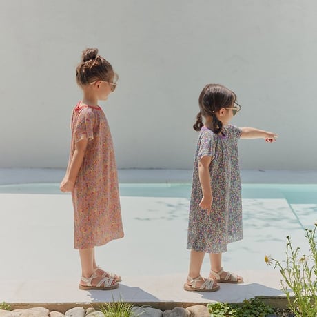 [予約] Rosie pleated dress / OREN by Hibyebebe