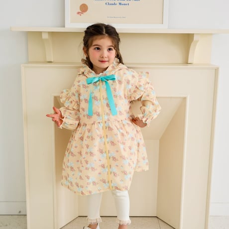 [予約] Floral Raincoat/ Mini Recipe