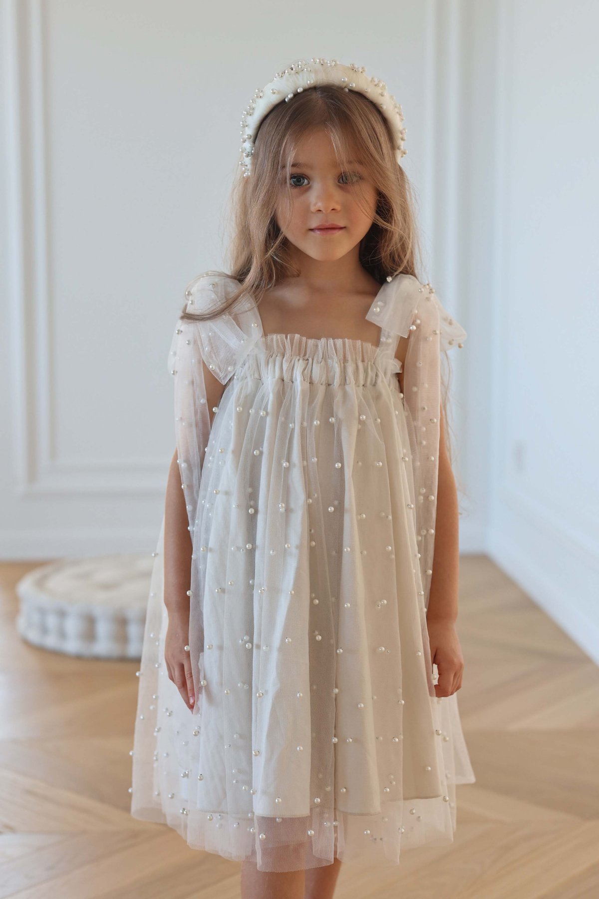 美品Pearl Girl Dress /nelia wears 予約】Pearl Girl Dress /nelia wears | Mimiel