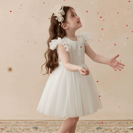 [即納] Pure angel prill Dress  (   Ivory 130 _ size のみ   )