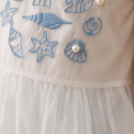 [予約] Marine Friends Lace Sleeveless Top