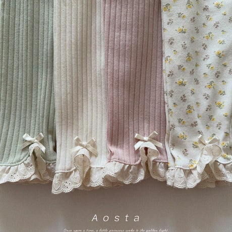 [即納]  Camellia Leggings / Aosta  （　Mint XL　＿のみ）