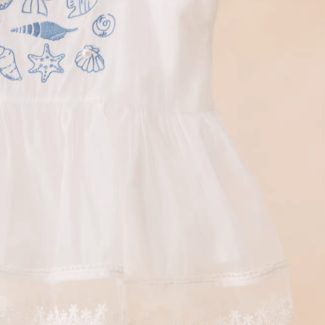 [予約] Marine Friends Lace Sleeveless Top