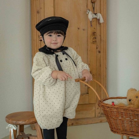 [即納] Bebe) Noel Sailor Padded Suit / OREN by Hibyebebe(S sizeのみ)