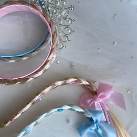 [予約] Jewelry crown long hairband