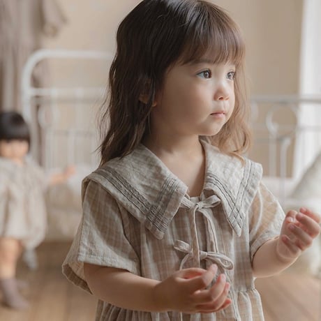 [予約] Mare Sailor Dress (Kids) / OREN by Hibyebebe