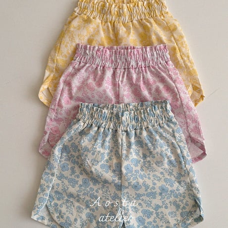[即納] tambourine short pants / Aosta(blueS,M,L_yellowS,M,Lのみ)