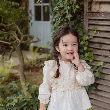 [即納] Roan Blouse/puella FLO （Pink 9 _ size のみ）