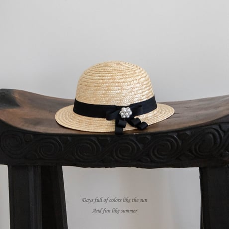 [予約] Coco Straw Hat /M.kids