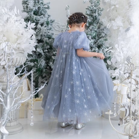 【予約】princess ice blue dress