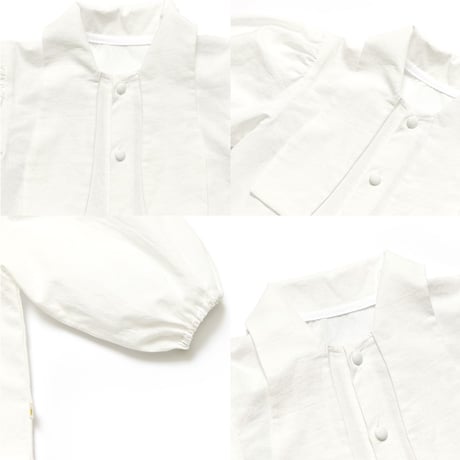 [即納]Tai Blouse_White /Little Tini (90、100、110_sizeのみ)