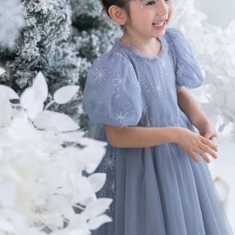 【予約】princess ice blue dress