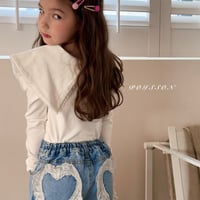 [即納] Heart pocket denim/POISSON （JL,S_ size のみ）