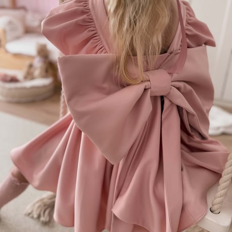 【予約】Blush Grace Dress/ nelia wears