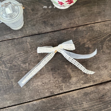 [予約] pendant hairpin /marron