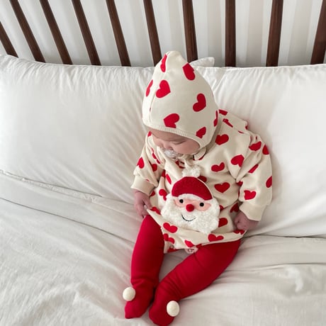 [即納] Santa doll suit /Jea ya bebe(Heart M)