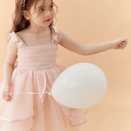 [予約] Pink Blush Tulle Dress