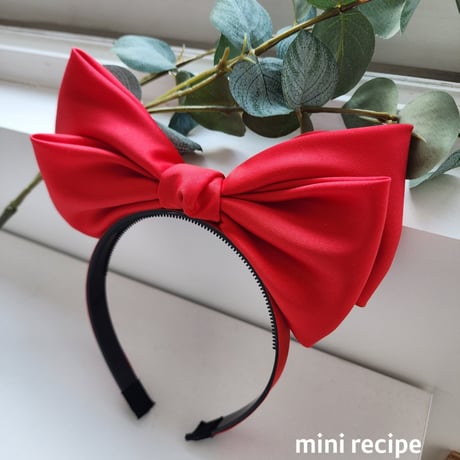 [予約] Snow White hair band/ Mini Recipe
