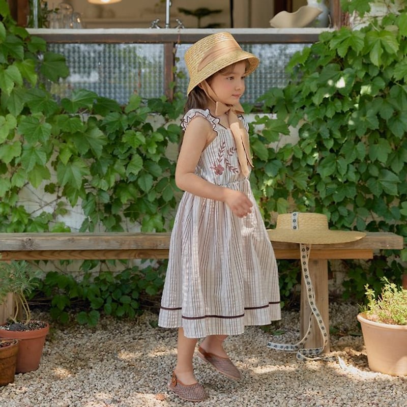予約] Casa ST dress / OREN by Hibyebebe | Mimiel