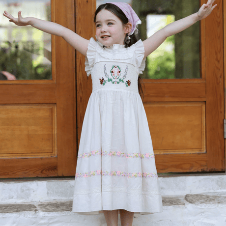 [予約] Heirloom Embroidery Dress