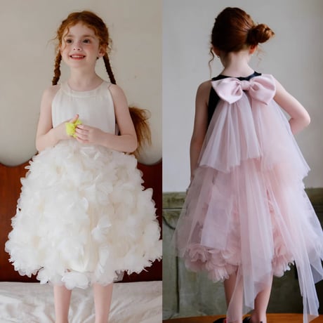 [予約] Petal Tulle Dress/ Little Time