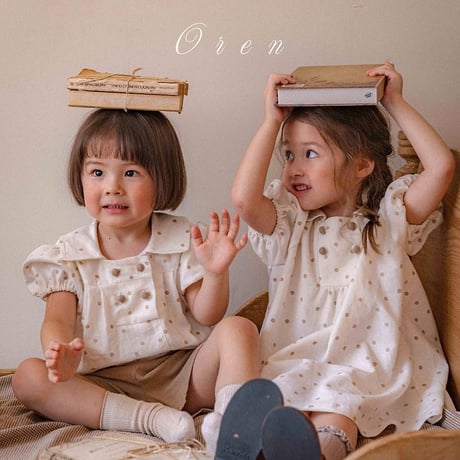 [即納] Noah Double Button set up / OREN by Hibyebebe  ( XL _ size のみ   )